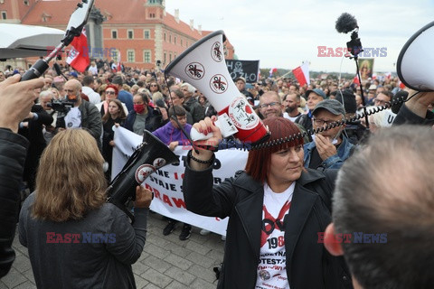 Antycovidowe "Marsze o Wolność"