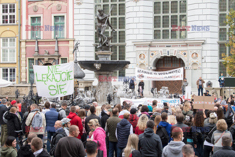 Antycovidowe "Marsze o Wolność"