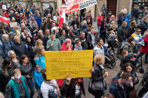 Antycovidowe "Marsze o Wolność"