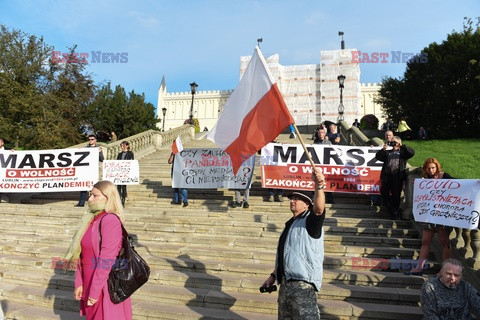 Antycovidowe "Marsze o Wolność"