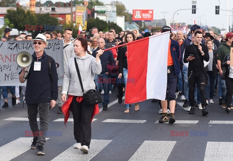 Antycovidowe "Marsze o Wolność"