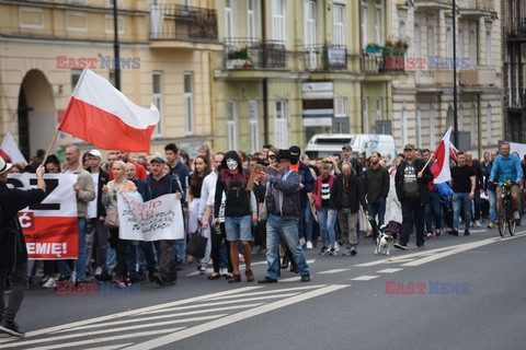 Antycovidowe "Marsze o Wolność"