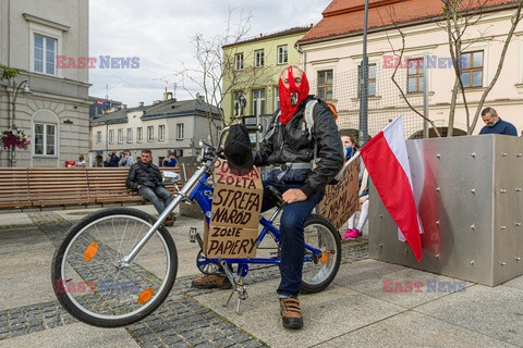 Antycovidowe "Marsze o Wolność"