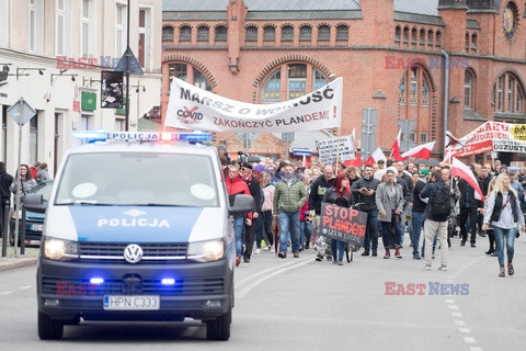 Antycovidowe "Marsze o Wolność"