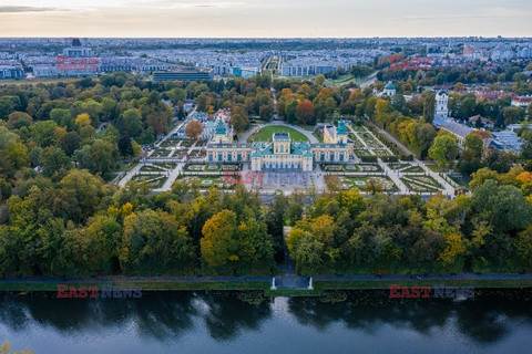 Jesień w warszawskich parkach