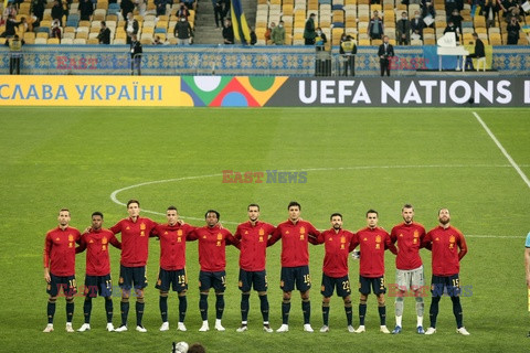 Mecz Ligii Narodów UEFA Ukraina - Hiszpania