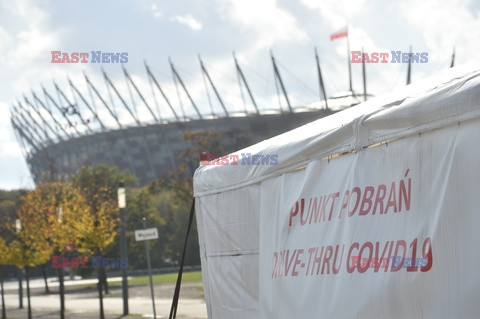 Na Stadionie Narodowym powstaje szpital polowy