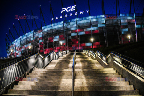 Na Stadionie Narodowym powstaje szpital polowy