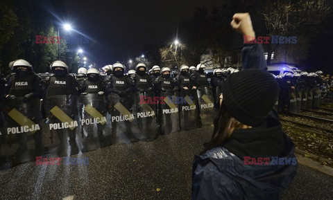 Kolejne protesty po wyroku TK ws. aborcji - dzień trzeci