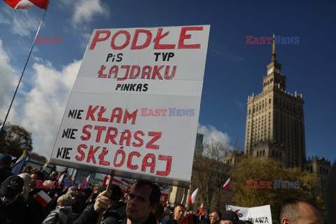 Ogólnopolski protest Marsz o Wolność