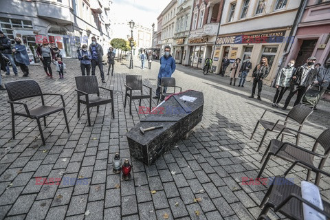 Protesty branży gastronomicznej w Polsce