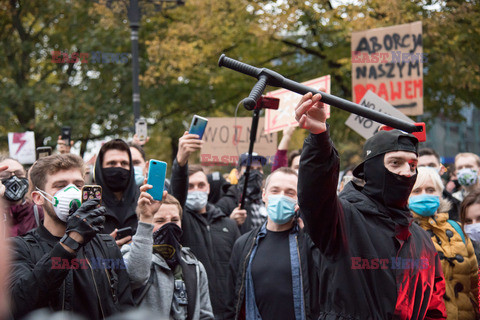 Kolejne protesty po wyroku TK ws. aborcji - dzień trzeci