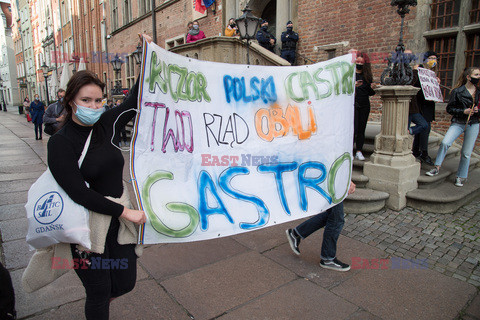 Protesty branży gastronomicznej w Polsce