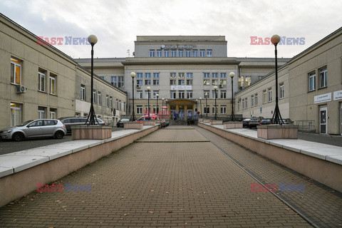 Konferencja dyrektora Szpitala Bielańskiego Doroty Gałczyńskiej-Zych