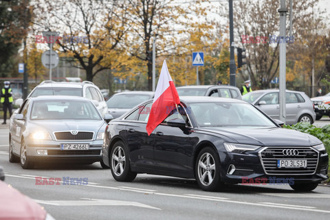 Samochodowy protest Agrounii