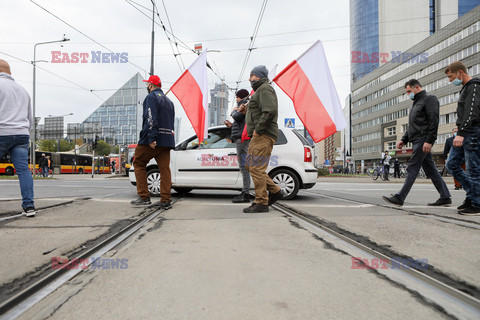 Samochodowy protest Agrounii