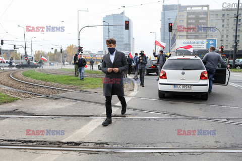 Samochodowy protest Agrounii