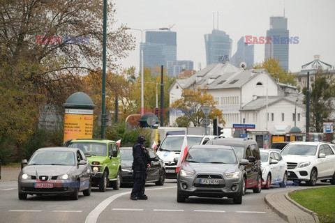 Samochodowy protest Agrounii