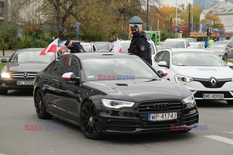 Samochodowy protest Agrounii