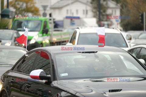 Samochodowy protest Agrounii