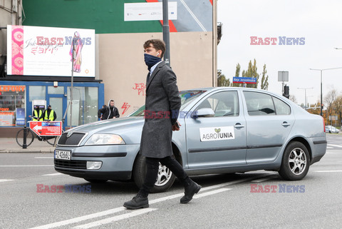 Samochodowy protest Agrounii