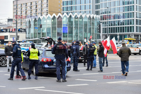 Samochodowy protest Agrounii