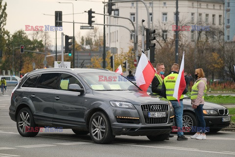 Samochodowy protest Agrounii