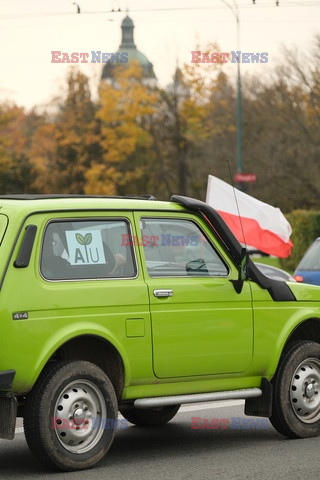 Samochodowy protest Agrounii