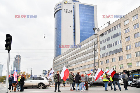 Samochodowy protest Agrounii