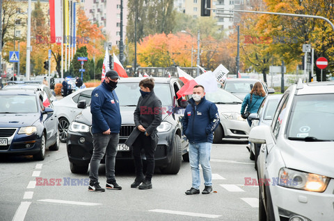 Samochodowy protest Agrounii