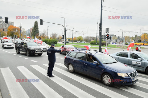 Samochodowy protest Agrounii