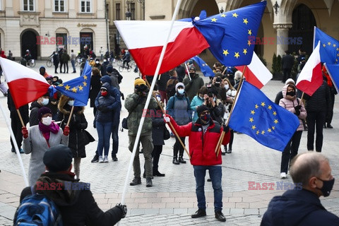 Demonstracja "My zostajemy! Jesteśmy Europą!"