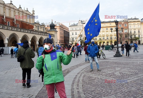 Demonstracja "My zostajemy! Jesteśmy Europą!"