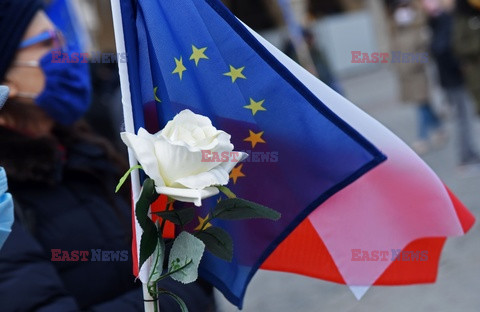 Demonstracja "My zostajemy! Jesteśmy Europą!"