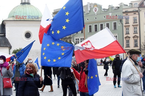 Demonstracja "My zostajemy! Jesteśmy Europą!"