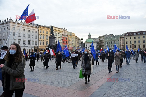 Demonstracja "My zostajemy! Jesteśmy Europą!"