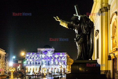 Inauguracja świątecznej iluminacji w Warszawie