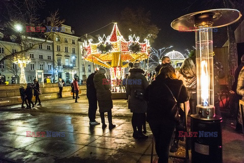 Inauguracja świątecznej iluminacji w Warszawie