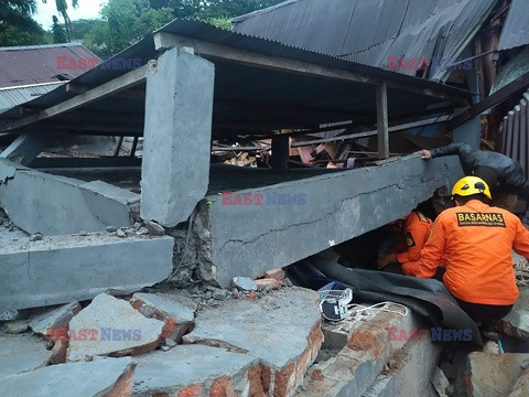 Trzęsienie ziemi na indonezyjskiej wyspie Sulawesi