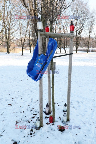 Zakaz zjazdów z górki w Parku Szczęśliwickim