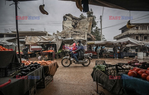 Życie w syryjskim mieście Idlib