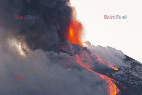 Erupcja wulkanu Etna