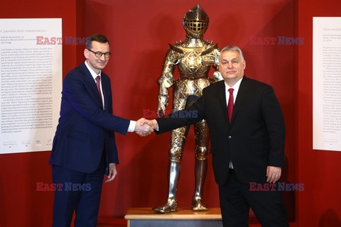 Spotkanie Szefow Rządów Grupy V4 w Krakowie