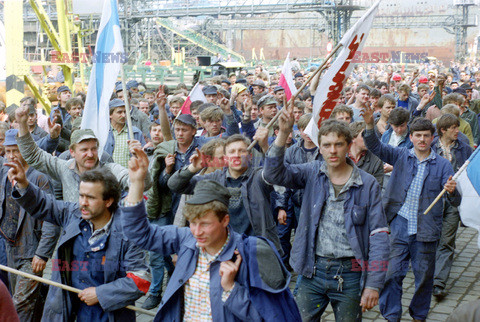 Strajki i demonstracje Solidarności