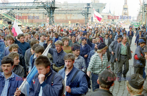 Strajki i demonstracje Solidarności