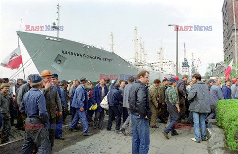 Strajki i demonstracje Solidarności