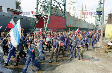 Strajki i demonstracje Solidarności