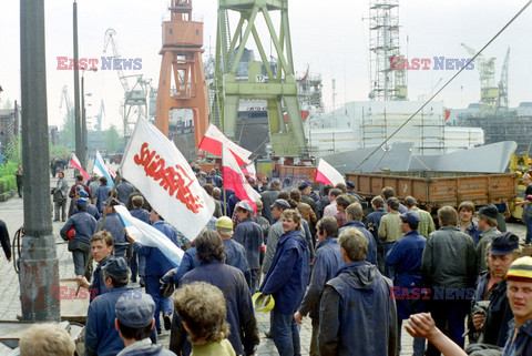 Strajki i demonstracje Solidarności