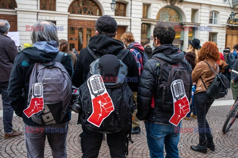 Protest branży rozrywkowej we Włoszech