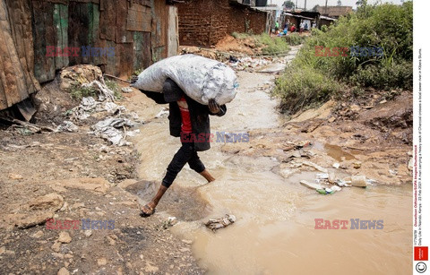 Codzienne życie w slumsach Nairobi